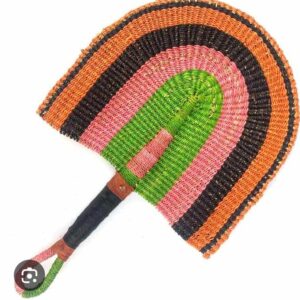 Bolga Fan, Handwoven